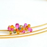 Sapphire Bib Necklace