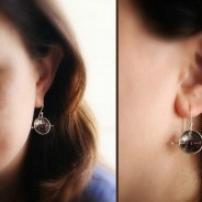 BlueberryCream’s Garnet earrings