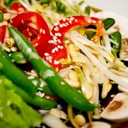Diet meal for busy girl