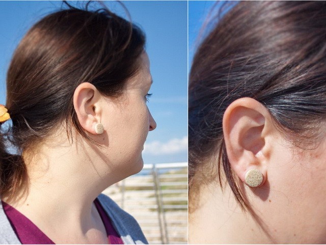 Daimblond’s stud earrings