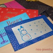 Paper Envelope for little Christmas gift. Do It Yourself!
