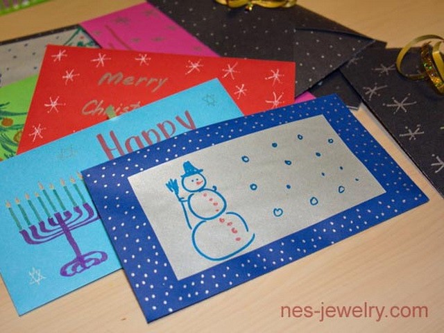 Paper Envelope for little Christmas gift. Do It Yourself!