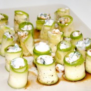 Zucchini and ricotta antipasti