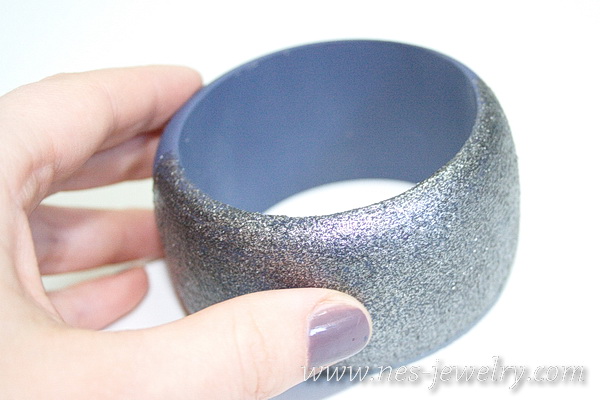 wooden-bangle-silver-sparkles-5