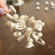 Handmade vintage style wedding tiara DIY