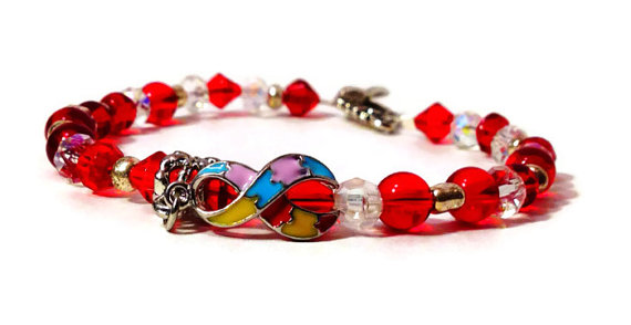 handmade glass pearls bracelet 4