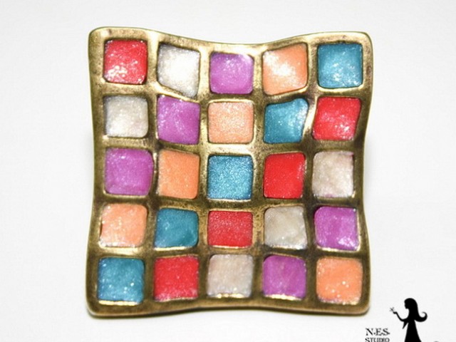 Almost real enamel jewelry
