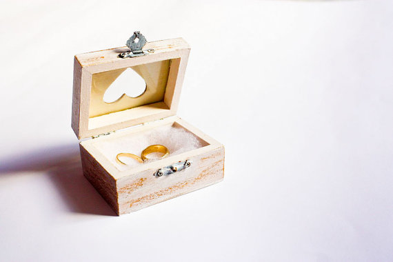 Ring Bearer Wedding Box - Pillow Alternative