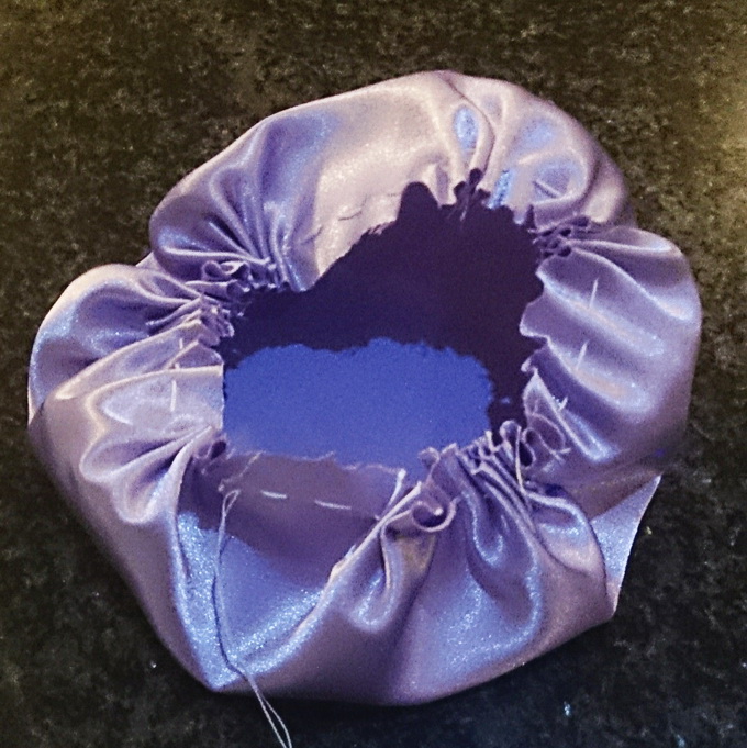 Christmas decorations DIY lilac balls